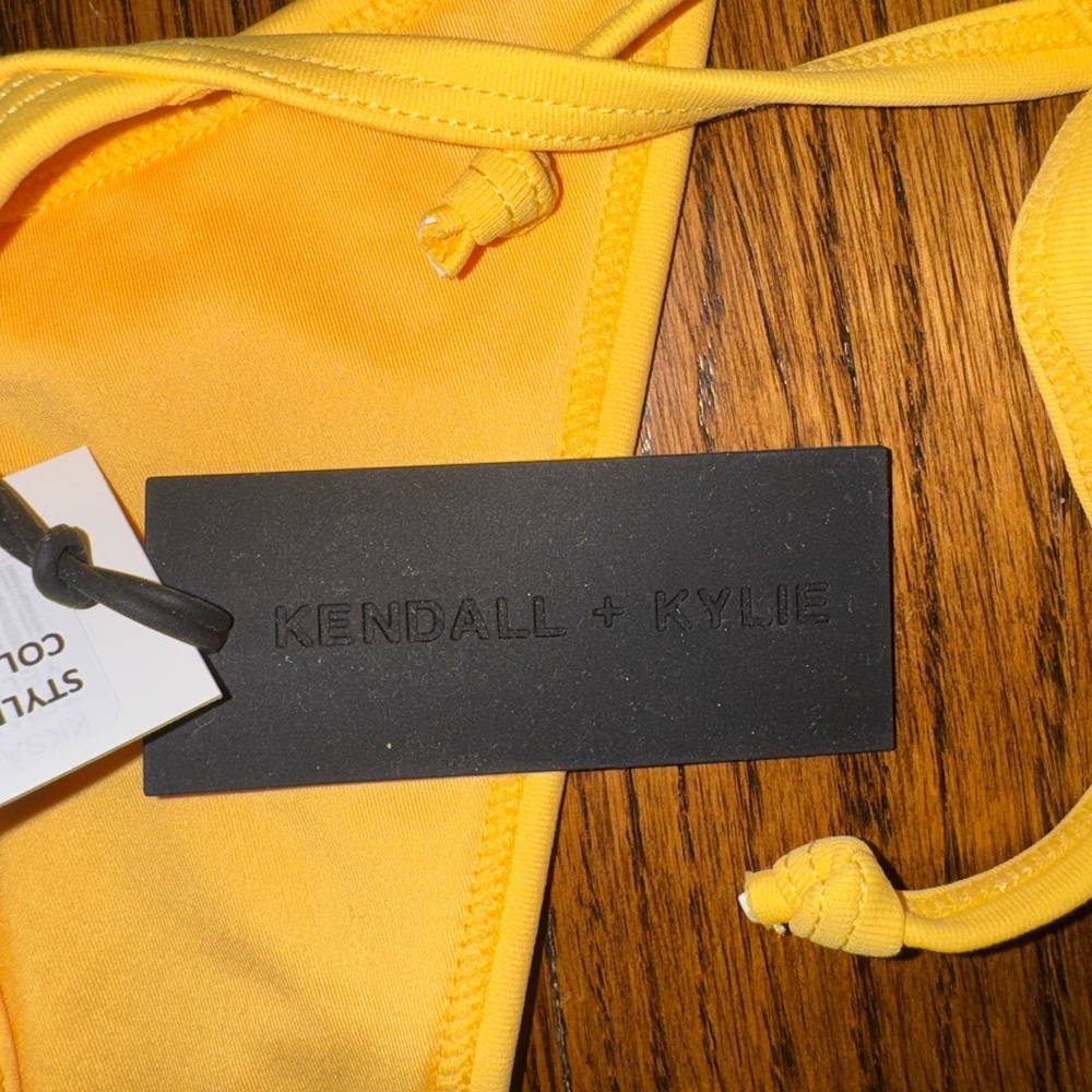 Kendall + Kylie Yellow Bikini Set - Picture 3 of 3